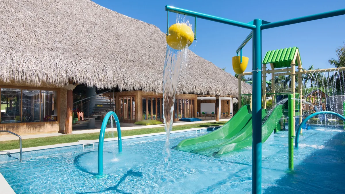 Explorer’s Club splash area at Dreams Onyx Resort & Spa