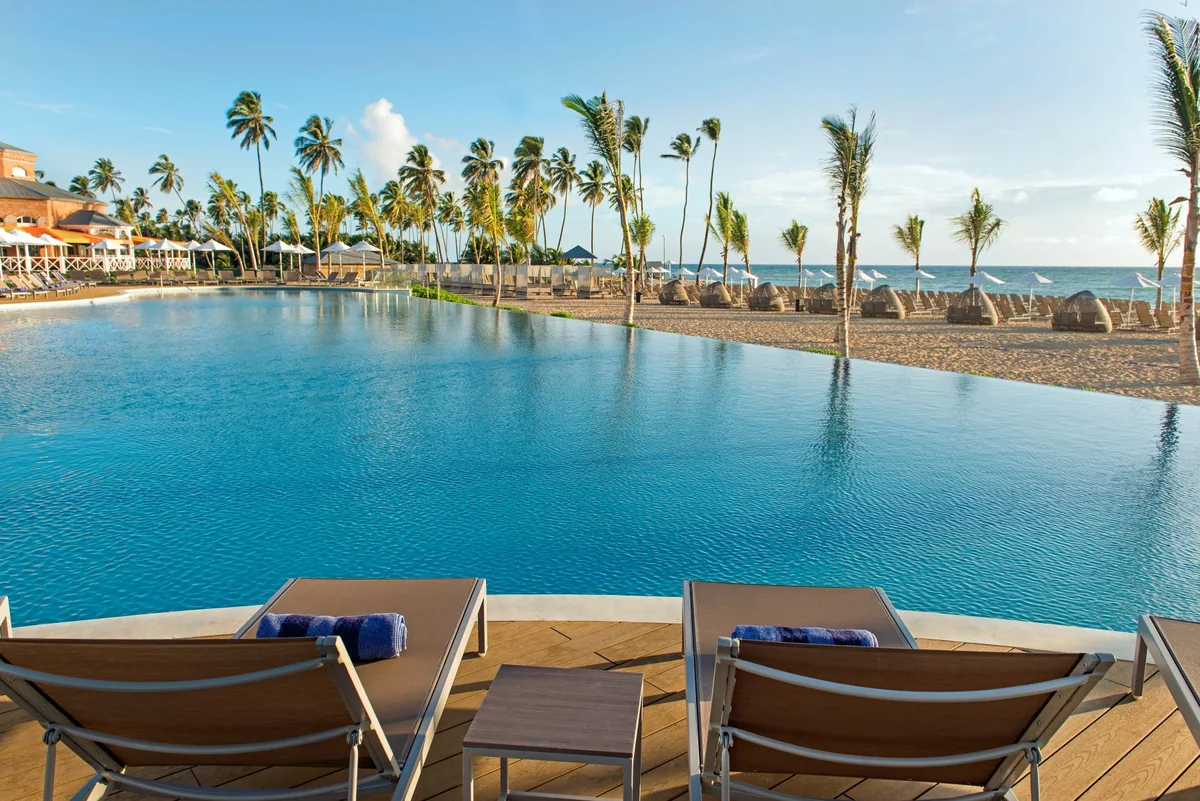Oceanfront pool at Nickelodeon Hotels & Resorts Punta Cana