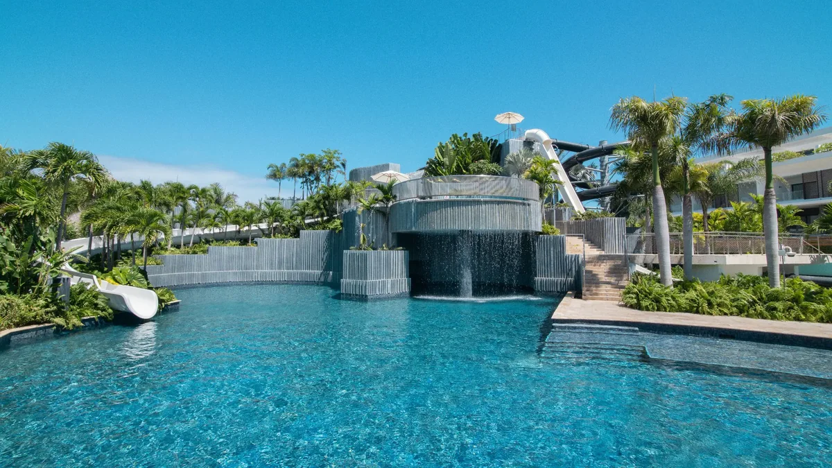Jungle Water Park at Dreams Onyx Resort & Spa in Uvero Alto