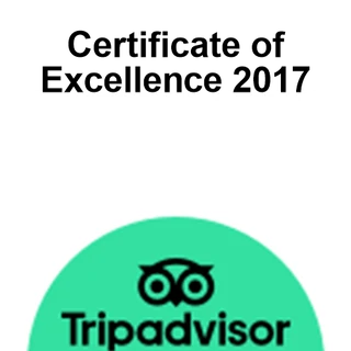 Tripadvisor Travelers' Choice 2017