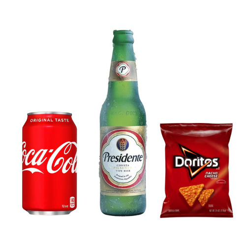 snacks and drinks